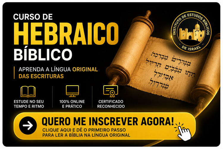 estude hebraico bíblico no instituto de estudos bíblicos de Israel